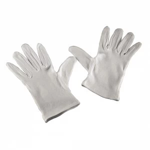 Hama Cotton Gloves size S White (1 pair)