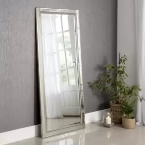 Olivia's Yao Leaner Mirror in Silver