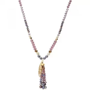 Ladies Lonna And Lilly Gold Plated Bead Brilliance Necklace