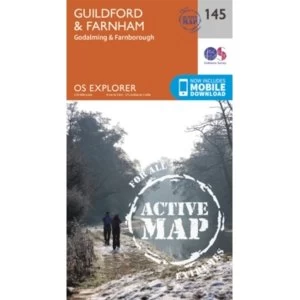 Guildford and Farnham by Ordnance Survey (Sheet map, folded, 2015)