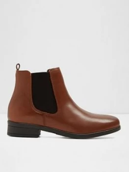 Aldo Wicoeni Chelsea Ankle Boots - Brown, Size 5, Women