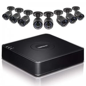 TRENDnet 8-Channel HD CCTV DVR Surveillance Kit