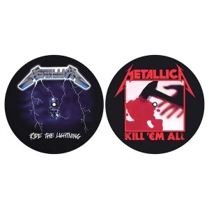 Metallica - Kill 'em all / Ride the Lightning Turntable Slipmat Set