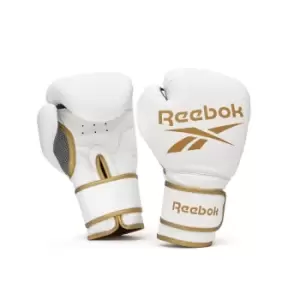 Reebok Boxing Gloves - Gold/White - 12oz