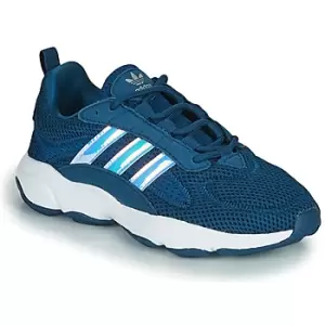 adidas HAIWEE J boys's Childrens Shoes Trainers in Blue - Sizes 5,Kid 5