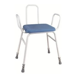 Aidapt Astral Perching Stool with Plain Arms and Plain Back