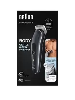 Braun Body Groomer 5 Bg5350 Manscaping Tool For Men With Sensitive Comb