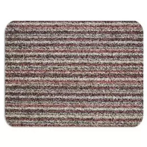Dirt Stopper Small Doormat 75x50cm - Multicoloured Stripe - Multicoloured