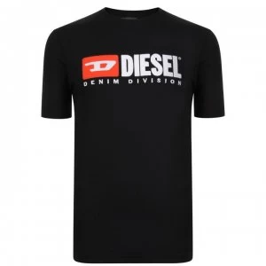 Diesel Division Short Sleeve T Shirt - Black 900