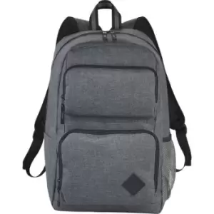Avenue Graphite Deluxe 15.6" Laptop Backpack (29 x 16.5 x 45cm) (Heather Grey) - Heather Grey