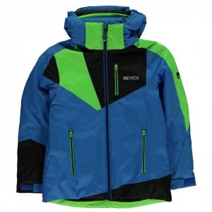Nevica Vali Ski Jacket Junior Boys - Blue/Green