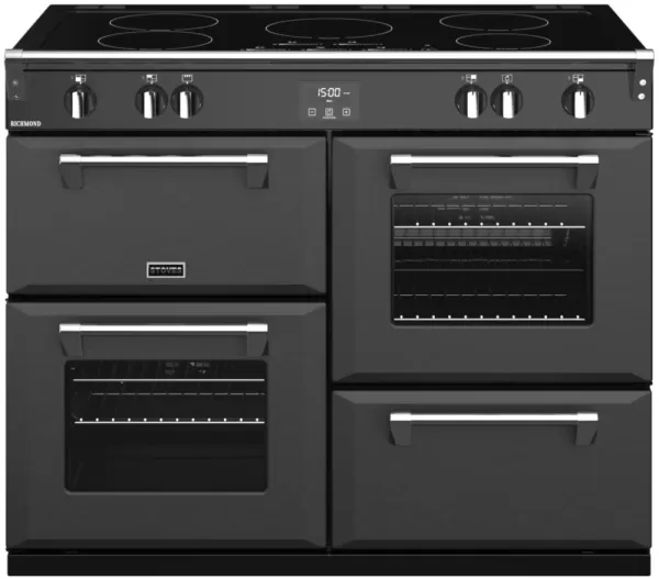 Stoves Richmond ST RICH S1100Ei MK22 ANT 100cm Electric Range Cooker with Induction Hob - Anthracite - A Rated