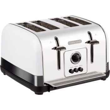 Morphy Richards 240134 Venture White 4 Slice Toaster