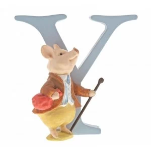 Letter Y Pigling Bland Figurine