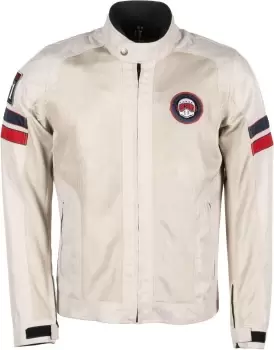 Helstons Elron Mesh Motorcycle Textile Jacket, beige, Size XL, beige, Size XL