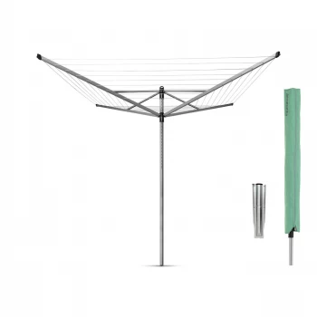 Brabantia Lift-O-Matic 50m Rotary Airer with Cover