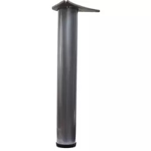 Adjustable Breakfast Bar Worktop Support Table Leg 870mm - Colour Silver - Pack of 3