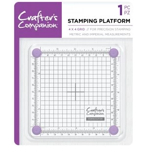 Crafter's Companion Stamping Platform - 4" x 4"