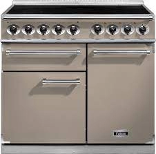 Falcon 115380 F1000DXEIFN-N 100cm Deluxe Induction Range Cooker - Fawn-N