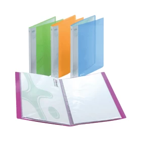 Rexel Ice Display Book 20 Pocket A4 Assorted Pack of 10 2102038