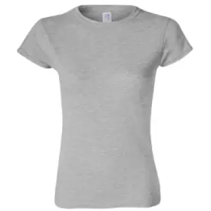 Gildan Ladies Soft Style Short Sleeve T-Shirt (L) (Sport Grey (RS))