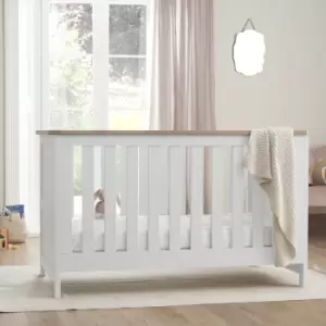 Tutti Bambini Verona Cot Bed in White and Oak