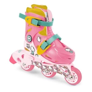 Hello Kitty - Club Childrens Tri-to-Inline Skates, Size 9 to 11.5 UK, Girl, Ages Three Years and Above, Pink/White...
