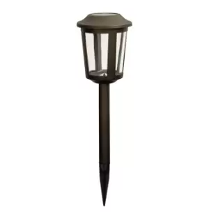 Duracell Solar LED Path Light Solar Cool White Charcoal Brown