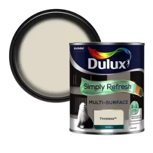 Dulux Simply Refresh Multi Surface Timeless Eggshell Paint 750ml