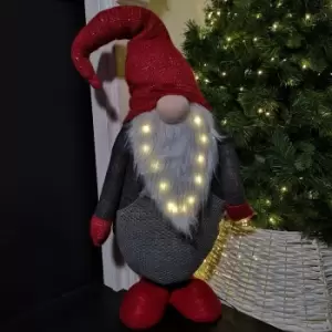 112cm Glowing Christmas Gnomes Doll LED Gonk Handmade Santa Decoration