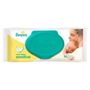 Pampers New Baby Sensitive 50 Wipes