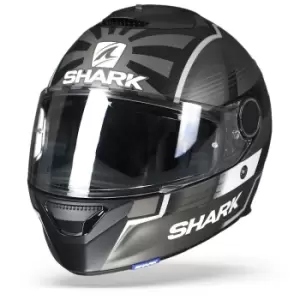 Shark Spartan 1.2 Zarco Malaysian GP KAS Matt Black Silver XL