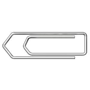 Paperclips No Tear 45mm Pack of 100 32481