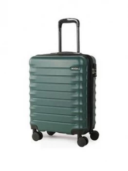 Rock Luggage Synergy Carry-On 8-Wheel Suitcase - Forest Green