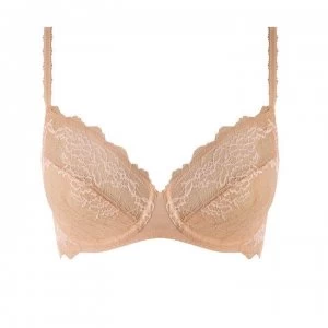 Wacoal Lace Perfection Underwire Bra - CAC Cafe Creme
