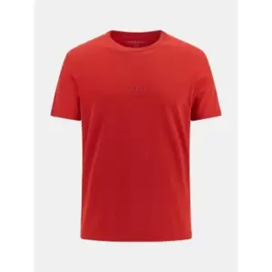 Guess Eco Aidy Logo T Shirt - Red