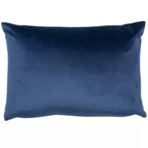 Malini Luxe Rectangle Cushion Navy