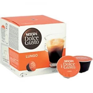 Nescafe Dolce Gusto Coffee Lungo Pack of 16