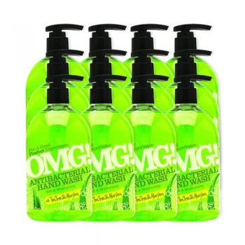 OMG Antibacterial Hand Soap 500ml Pack of 6 0604398