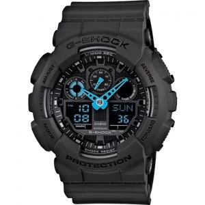 Casio G-SHOCK Standard Analog-Digital Watch GA-100C-8A - Grey