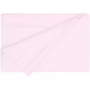 Belledorm - 200 Thread Count Egyptian Cotton Flat Sheet (Single) (Pink) - Pink