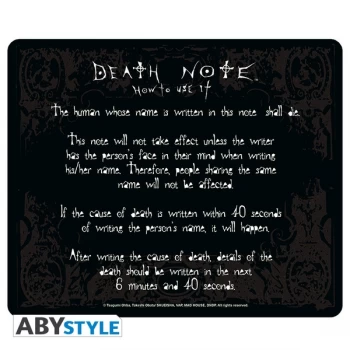 Death-Note - Rules Mouse Mat