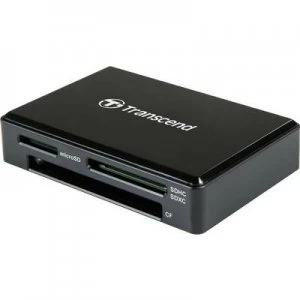 Transcend External memory card reader USB-C USB 3.2 (Gen 2) Black