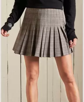 Superdry Check Mini Skirt