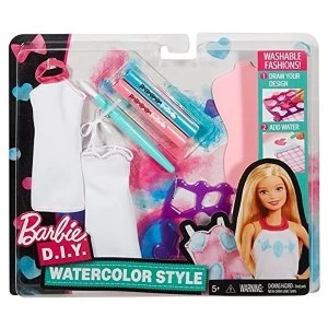 Barbie D.I.Y. Watercolor Doll Styling Kit - Pink