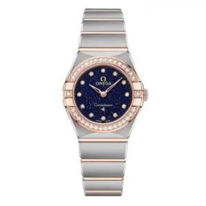 Omega Constellation Diamonds Two Tone Bracelet Watch