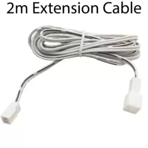 6x 2m LED Driver Extension Cable Lighting Accessories White Power Lead