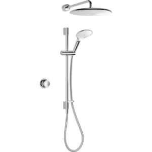Mira Mode Maxim Thermostatic Digital Mixer Shower High Pressure / Combi Rear Fed in Chrome Stainless Steel