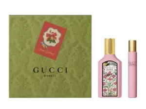 Gucci Flora Gorgeous Gardenia Edp Spray 50ml Giftset 2 Pieces