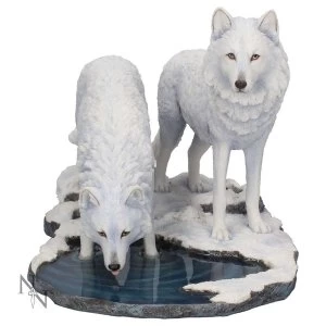 Warriors of Winter Wolf Lisa Parker 35cm Statue